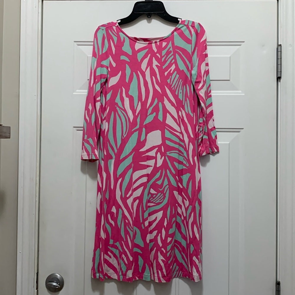 Lilly Pulitzer size XXS pink/mint green dress